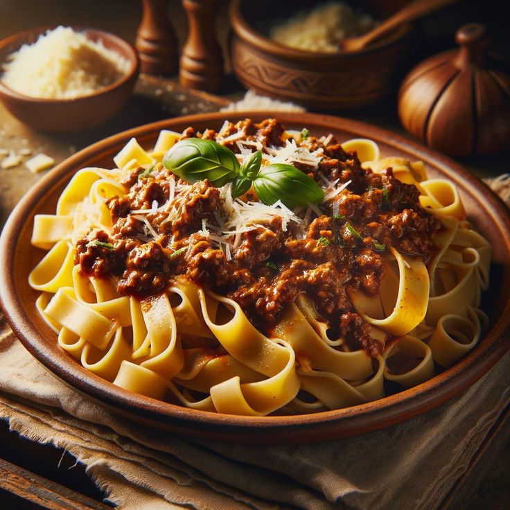Pappardelle Bolognese